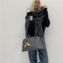 sciarpa in viscosa e lana rainbow